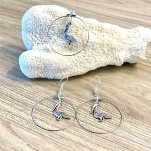108. Pelican charmed jewelry set